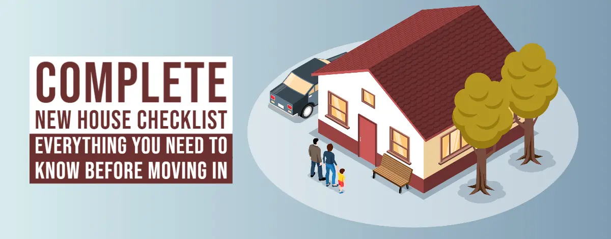 New House Checklist
